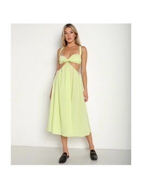 for love and lemons rosemary midi dress love lemons rosemary lace dress size m spaguetti strap midi assymetric hem